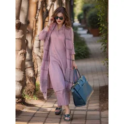 fabunna cotton Women Viscose Rayon Kurta Pant Dupatta Set-picture-13