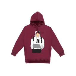 Fabvio Plus Unisex Kids Printed Hooded Sweatshirt-picture-34