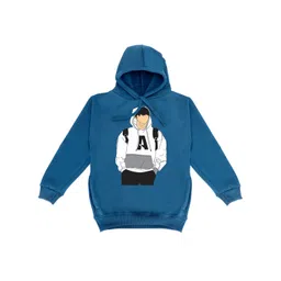 Fabvio Plus Unisex Kids Printed Hooded Sweatshirt-picture-25
