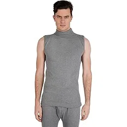 fabvio plus Winter wear Men's Thermal Top with High Neck and Sleeveless-picture-37