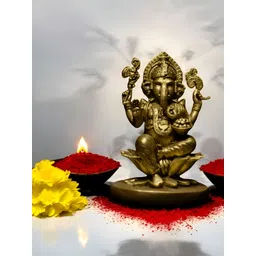 Fabzie Decor Gold-Toned Religious Idol Showpiece-picture-28