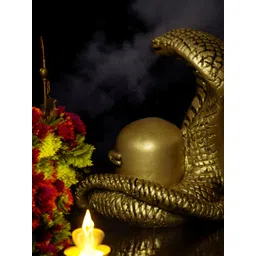 Fabzie Decor Shivling With Snake Idol Showpieces-picture-24