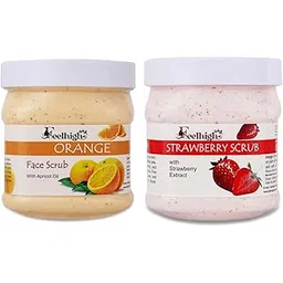 Face & body Orange Scrub enriched with Apricot oil 500ml & Strawberry Scrub enriched with strawberry extract 500ml jar 500ml-picture-23
