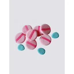 Facejewel Set Of 10 Velvet Makeup Finger Puff With Round Powder Puff-image-38