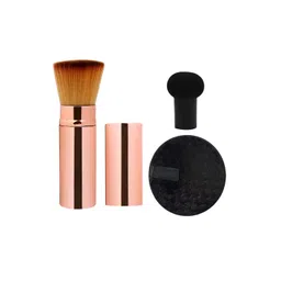 Facejewel Set Of 3 Mushroom Puff With Portable Face Brush & Remover-image-14