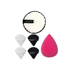 Facejewel Set Of 6 Makeup Remover With Pizza & Foundation Makeup Puff-image-17