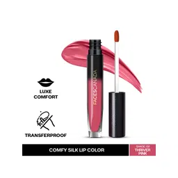 FACES CANADA Comfy Silk Lightweight & Transfer-Proof Satin Matte HD Lip Color - Thriver Pink 02 - 3 ml-picture-33