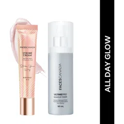 faces canada Strobe Cream (18ml) + Ultime Pro Makeup Fixer (50ml) | Setting Spray & Glowy Primer - 68 ml-picture-15