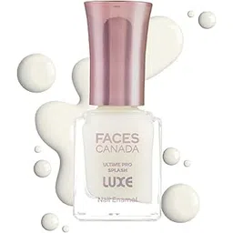 facescanada FACES CANADA Ultime Pro Splash Luxe Nail Enamel - Frosted Glaze (TC02), 12ml | Glossy Finish | Quick Drying | Long Lasting | High Shine | Chip Defiant | Even-Finish | Vegan | Non-Toxic | Ethanol-Free-picture-38
