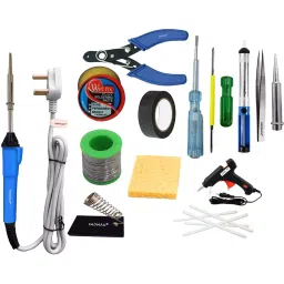 Fadman Basic 14 In 1 Soldering Iron Kit 25 W Corded Flat Copper, Iron & Nickle Tip-image-31