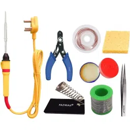 Fadman Basic 4th Beginner 8 In 1 Soldering Iron Kit Copper, Iron & Nickle Corded 25 W-image-47