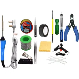 Fadman Basic Bundle Electric 13 In 1 Soldering Iron Kit Copper, Iron & Nickle Corded 25 W-image-8