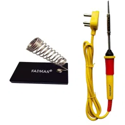 Fadman Basic Bundle Electric 2 In 1 Soldering Iron Kit Copper, Iron & Nickle Corded 25 W-image-13