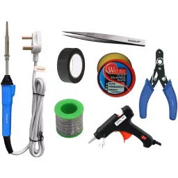 Fadman Basic Bundle Electric 7 In 1 Soldering Iron Kit Copper, Iron & Nickle Corded 25 W-image-37
