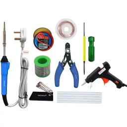 Fadman Basic Bundle Electric 9 In 1 Soldering Iron Kit Copper, Iron & Nickle Corded 25 W-image-35