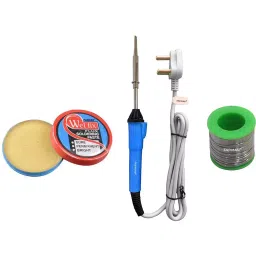Fadman Basic Complete 3 In 1 Soldering Iron Kit Copper, Iron & Nickle Corded 25 W with Solder Wire-image-21