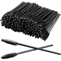 Faigy 50Pcs Disposable Eyelash Brushes, Mascara Wands, Eye Lash Brush, Spoolies for Eyelash Extensions, Spoolie Eyebrow Eyeshadow Brow Makeup Supplies Kit Cleansing Glitter Applicator Tool-picture-20