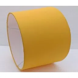 Falcon Traders Modern Cotton Fabric Lamp Shade, 12 Inches, Yellow, for Table and Floor Lamps-picture-23