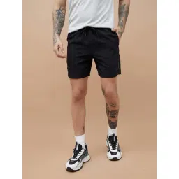 Fame Forever By Lifestyle Black Regular Fit Sports Shorts-picture-40