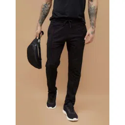 Fame Forever By Lifestyle Black Regular Fit Trackpants-picture-23