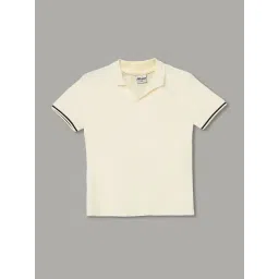 Fame Forever By Lifestyle Boys Beige Cotton T-shirt-picture-13