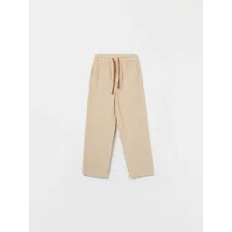 Fame Forever by Lifestyle Boys Beige Cotton Textured Pants-picture-38