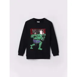 Fame Forever by Lifestyle Boys Black Cotton Character Based Full Sleeves-picture-21