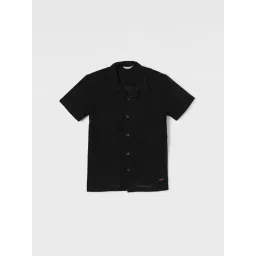 Fame Forever by Lifestyle Boys Black Cotton Self Pattern Shirt-picture-31