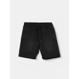 Fame Forever by Lifestyle Boys Black Cotton Shorts-picture-31