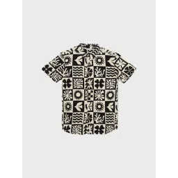 Fame Forever by Lifestyle Boys Black Printed Shirt-picture-37