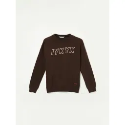 Fame Forever by Lifestyle Boys Brown Cotton Printed Sweater-picture-27