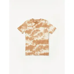 Fame Forever by Lifestyle Boys Brown Cotton Printed T-Shirt-picture-19
