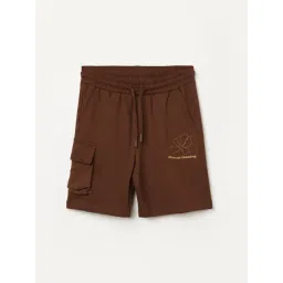 Fame Forever by Lifestyle Boys Brown Shorts-picture-35
