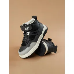 Fame Forever by Lifestyle Boys Colourblocked PU Sneakers-picture-24