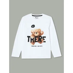 Fame Forever by Lifestyle Boys Graphic Printed Round Neck Cotton T-shirt-picture-25