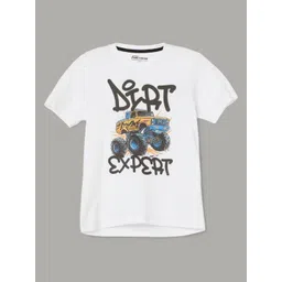 Fame Forever by Lifestyle Boys Graphic Printed Round Neck Cotton T-shirt-picture-33