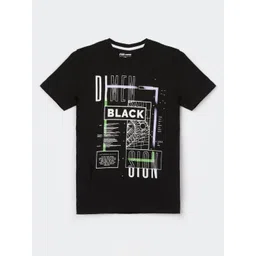 Fame Forever by Lifestyle Boys Graphic Printed Round Neck Cotton T-shirt-picture-43