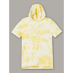 Fame Forever by Lifestyle Boys Hooded Raw Edge T-shirt-picture-47