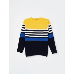 Fame Forever by Lifestyle Boys Multi Striped Sweater-picture-34