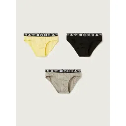 Fame Forever by Lifestyle Boys Multicolor Briefs - Pack of 3-picture-29