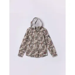 Fame Forever by Lifestyle Boys Multicolor Cotton Camouflage Shirt-picture-33