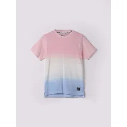 Fame Forever by Lifestyle Boys Multicolor Cotton Ombre T-shirt-picture-23