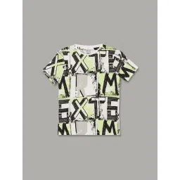 Fame Forever by Lifestyle Boys Multicolor Cotton Printed T-Shirt image 1