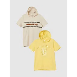Fame Forever by Lifestyle Boys Pack of 2 Disney Printed Hooded T-shirts-picture-37