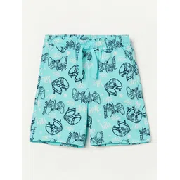 Fame Forever by Lifestyle Boys Printed Denim Shorts-picture-49