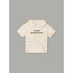 Fame Forever by Lifestyle Boys Printed Hooded Extended Sleeves T-shirt-picture-28