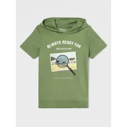 Fame Forever by Lifestyle Boys Printed Hooded T-shirt-picture-10