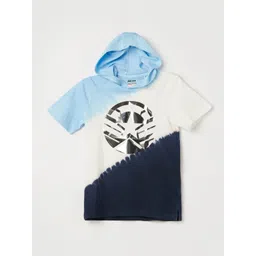 Fame Forever by Lifestyle Boys Printed Hooded T-shirt-picture-17