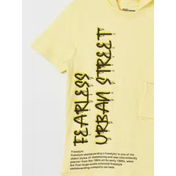 Fame Forever by Lifestyle Boys Printed Hooded T-shirt image 2