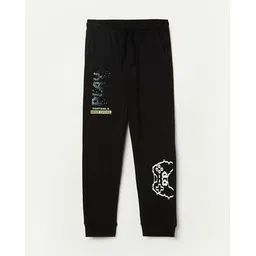 fame forever by lifestyle Boys Printed Straight Fit Track Pants -picture-13